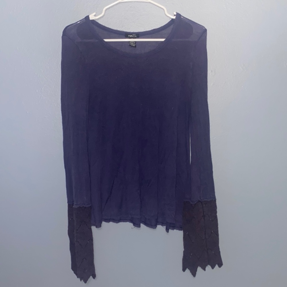 Rue21 size small purple long sleeve